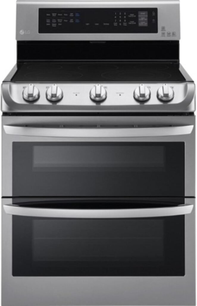 LG 30" Stainless Steel Electric Smooth Top Double Oven Range