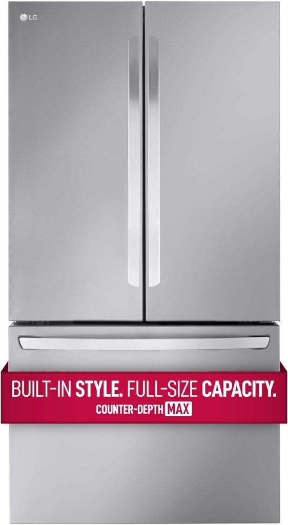 LG LRFLC2706S 27 Cu. Ft. French Door Stainless Steel Smart Refrigerator